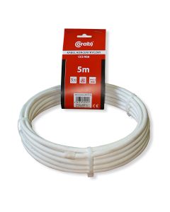 Coaxial cable RG6 CCS CORAB blister 5m