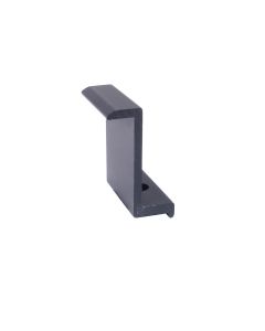 END CLAMP 50X40 BLACK