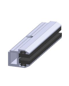 End clamp for frameless modules