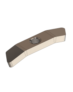 HAMMER COUNTER NUT 12X60X5 ANGLED