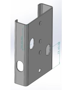 SYSTEM FOOT WS004R-WS006R L220 (156x50x3)